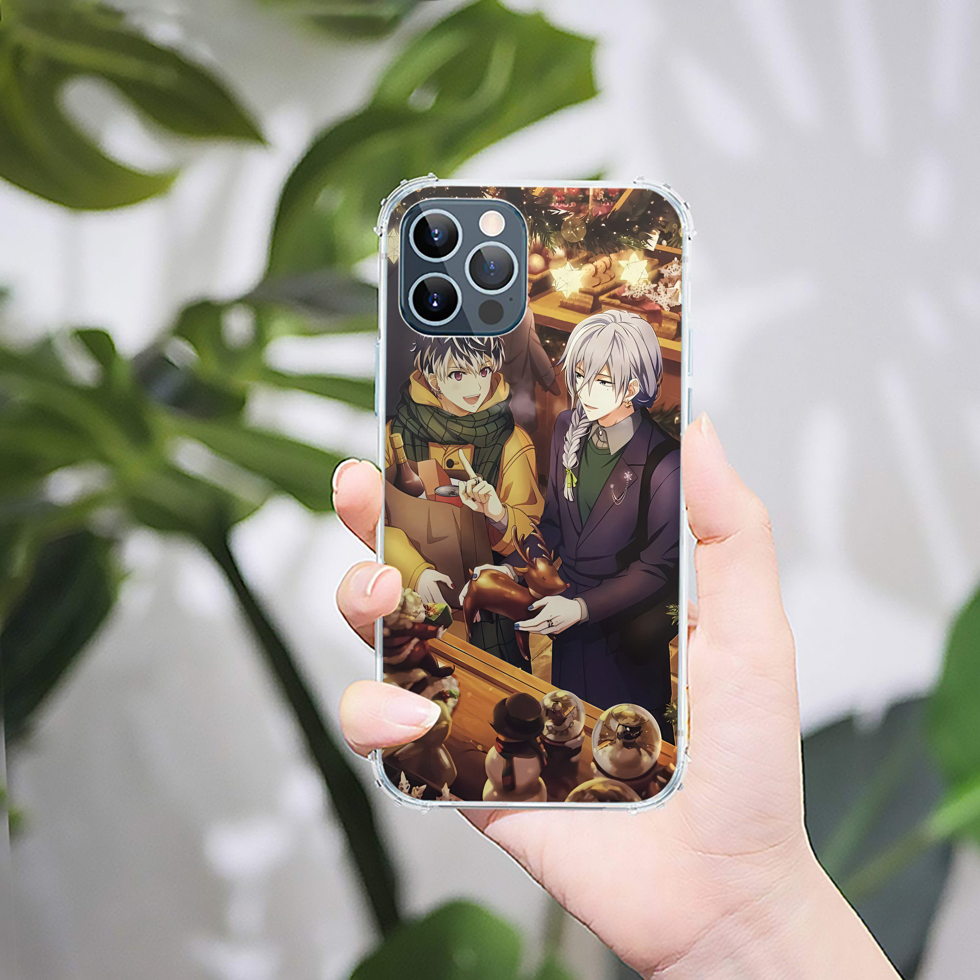 （画像用） 刀剣乱舞 Touken Ranbu 【iPhone 12シリーズ対応】透明スマホケース（クリアソフトケース）